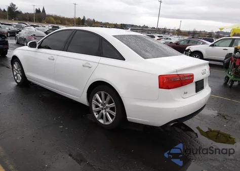 2014 Audi A6 2.0T Premium из США, поврежденный, VIN WAUGFAFC2EN011528
